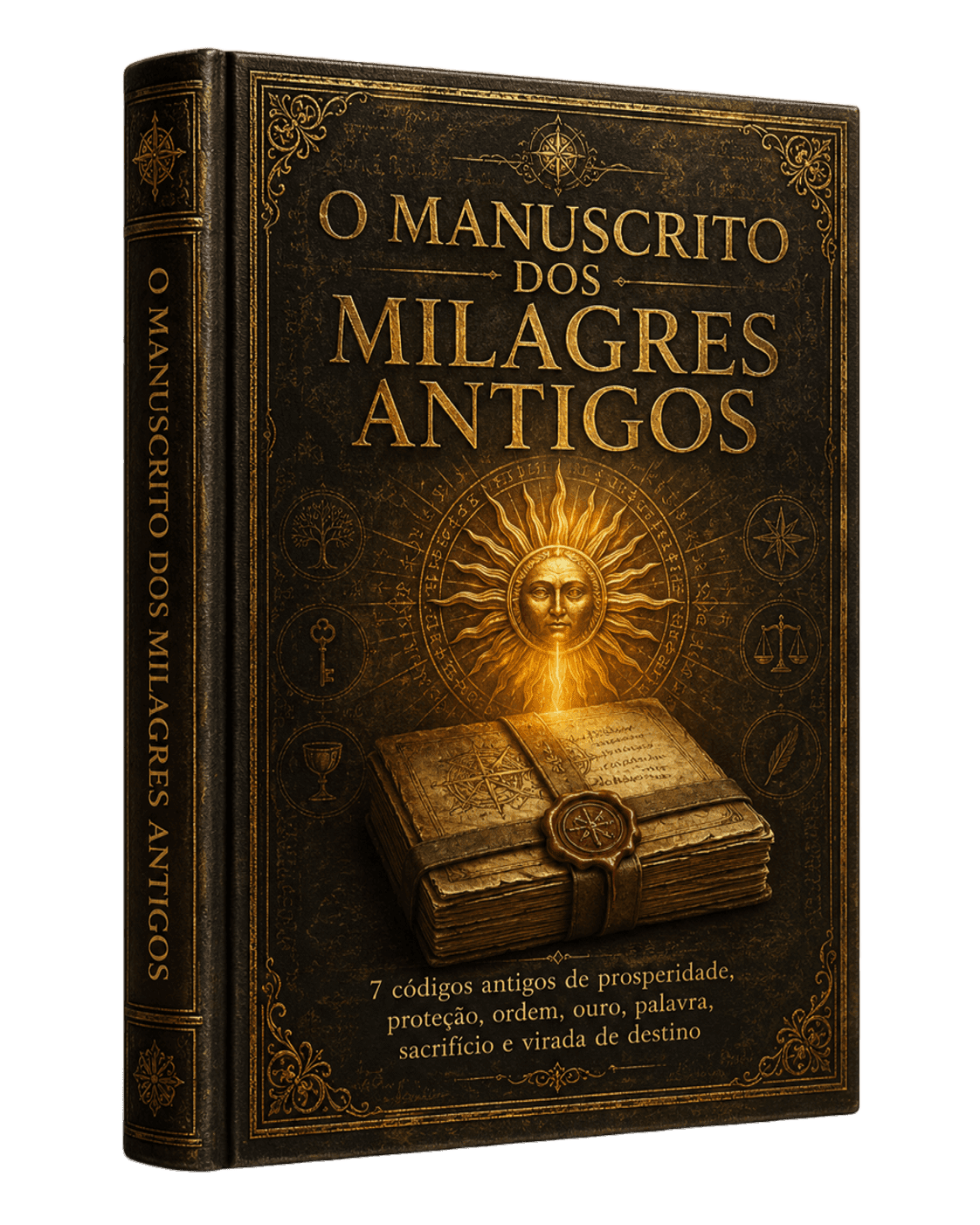 Capa do ebook O Manuscrito dos Milagres Antigos